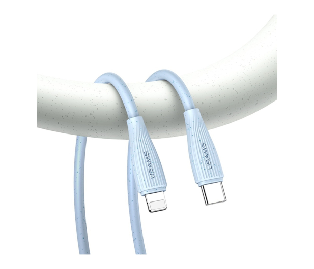 USAMS Kabel 30W USB-C do Lightning 1m różowy - 1569146 - zdjęcie 8